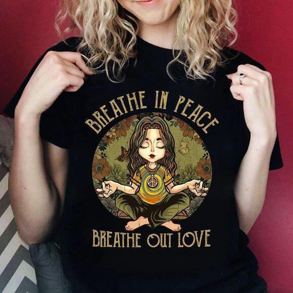Other - Breathe In Peace Breath Out Love Shirt